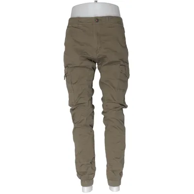 Cargo broek (Groen) van Jack & Jones Jeans Intelligence Elastaan, Gerecycled katoen