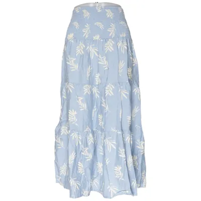Maxi rok (Blauw, Wit) van Voyelles Polyamide, Viscose