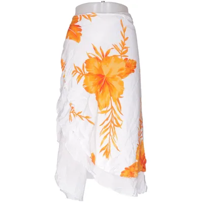 Wrap skirt (White, Orange) from Champagnes