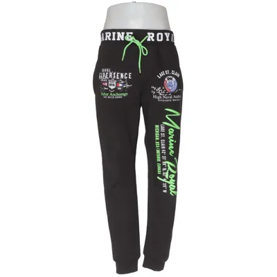 Sweatpants (Black) from RMK Cotton, Polyester