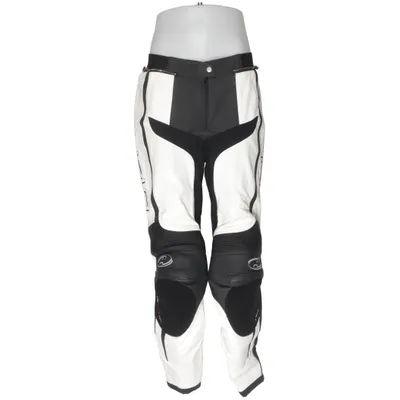 Motorcycle pants (Black, White) from Held Aramid, Elastane, Leather, Polyamide, Polyester