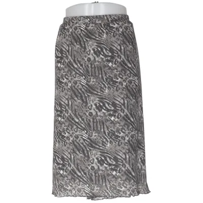 Jupe (Gris, Noir) de XLNT Woman