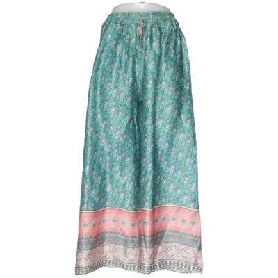 Palazzo pants (Green, Pink) from KiWi Saint-Tropez Silk, Viscose