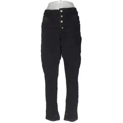 Jean (Noir) de Karostar Coton, Élasthane, Polyester, Viscose