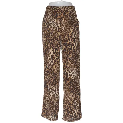 Pantalon patte d'éléphant (Marron, Noir) de Glo-Story Polyester