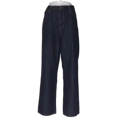 Spijkerbroek (Blauw) van Uniqlo Polyester, Gerecycled katoen