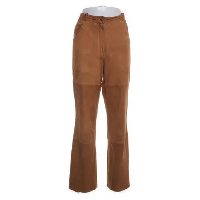 Leren broek (Bruin) van Joy Leer