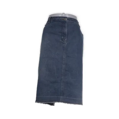 Jeanskjol (Blå) från XLNT Woman Bomull, Elastan, Polyester