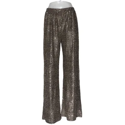 Palazzo pants (Black, Gold) from IVIVI Elastane, Polyester