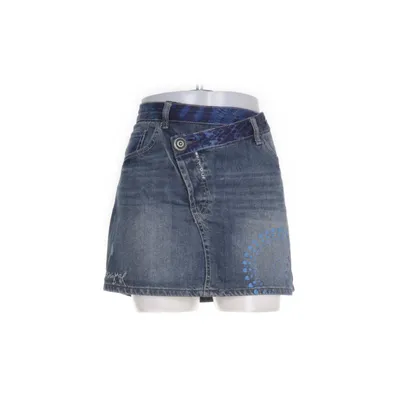 Denim skirt (Blue) from Desigual Cotton, Polyester