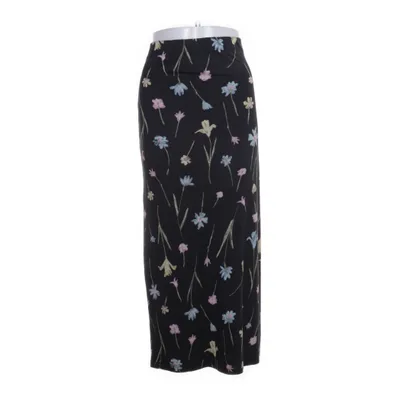 Jupe (Noir, Multicolore) de Nanso Modal, Polyamide