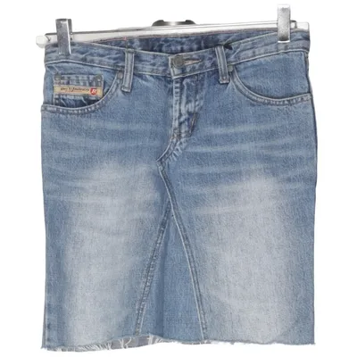 Spijkerrok (Blauw) van Beyond Retro Katoen