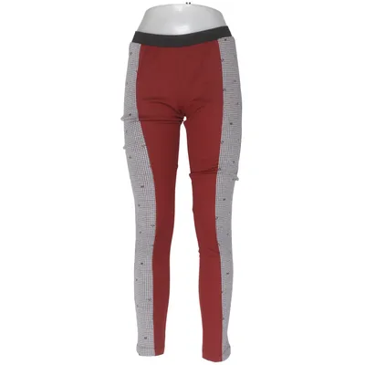 Pants (Red, Black, White) from Jucca Elastane, Wool