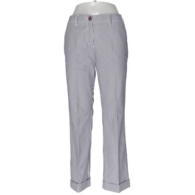 Pantalon patte d'éléphant (Bleu, Blanc) de Hirsch Coton, Élasthane, Polyester