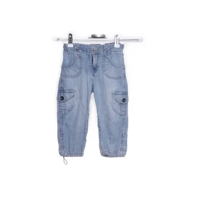 Pantalon cargo (Bleu) de Now Coton