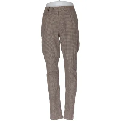 Chinos (Bruin) van John Henric Katoen, Elastaan, Polyester