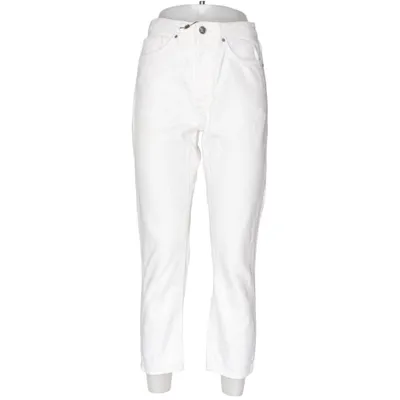 Jeans (Vit) från Never Denim Bomull, Lyocell
