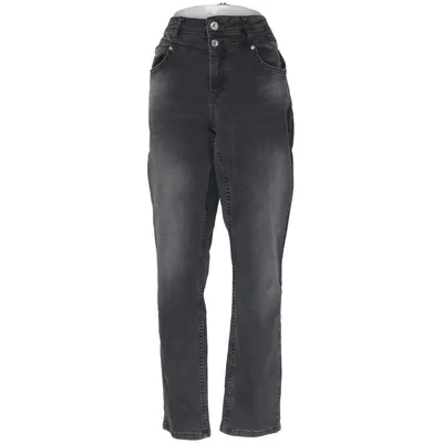 Jean (Gris) de Sure Coton, Élasthane, Polyester