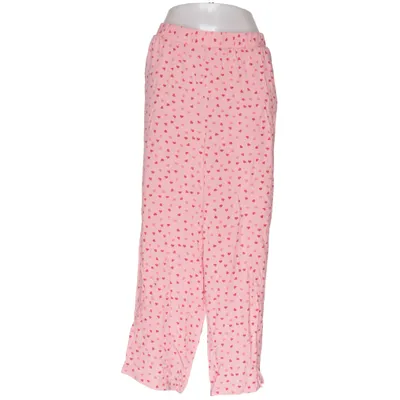 Pyjamasbukser (Pink, Rød) fra Zizzi Viscose