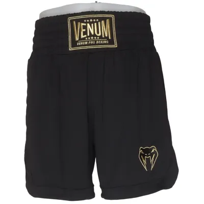 Pantalon d'arts martiaux (Noir) de Venum Élasthane, Polyester