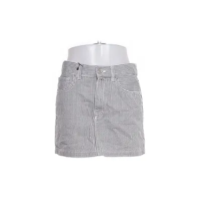 Jeansnederdel (Hvid, Blå) fra Mango Denim Bomuld