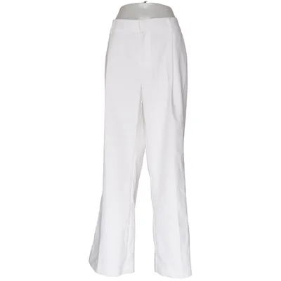 Kostuumbroek (Wit) van Gina Tricot Elastaan, Polyester, Viscose