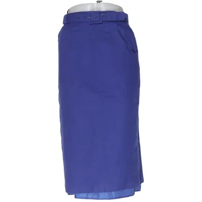 Kjol (Blå) från Lucia Polyester, Ull