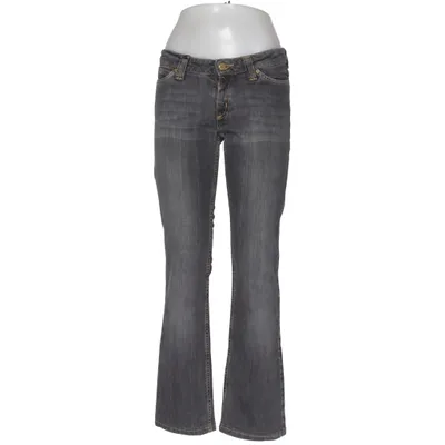 Jeans (Grå) fra Lee Bomuld, Elastan