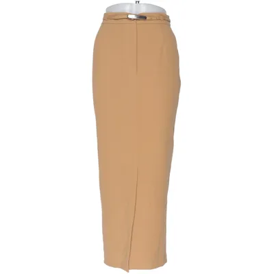 Långkjol (Beige) från Hirsch Elastan, Polyester, Viskos
