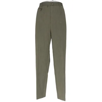 Jakkesætsbukser (Grøn) fra Cascade Elastan, Polyester, Uld