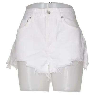 Short en jean (Blanc) de Agolde Coton