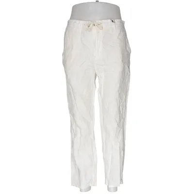 Broek (Wit) van Mango Man Katoen, Linnen, Polyester