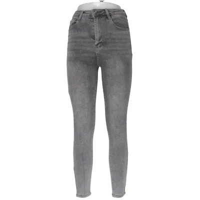 Jeans (Gray) from Elara Cotton, Elastane, Polyester, Viscose