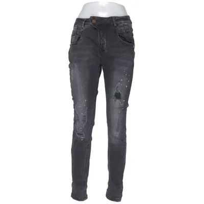 Jeans (Grå) fra Gang Bomuld, Elastan, Polyester