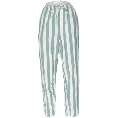Pajama pants (Green, White) from Lindex