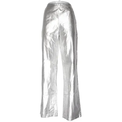 Pants (Silver) from Loavies Elastane, Polyester