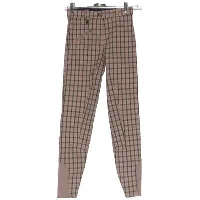Breeches (Beige, Black) from Domino Cotton, Elastane