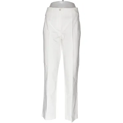 Pantalon (Blanc) de Couture Line Coton, Élasthane, Polyester