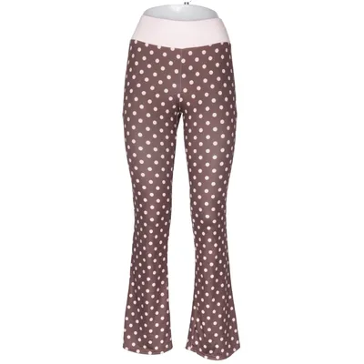 Leggings (Braun, Pink) von Shein Elasthan, Polyester