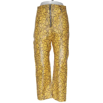 Broek (Geel, Zwart) van The Ragged Priest Katoen, Polyurethaan