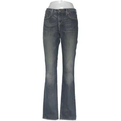 Jeans (Blå) från Lee Bomull, Elastan
