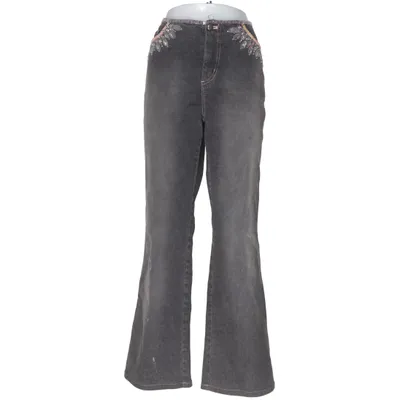 Jeans (Grå) fra Apriori Bomuld, Elastan