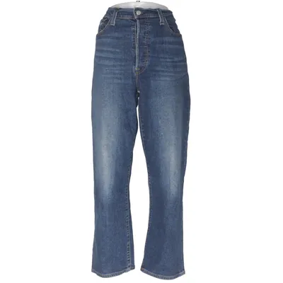 Spijkerbroek (Ribcage Straight) van Levi Strauss & Co Katoen, Elastaan, Polyester