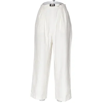 Palazzobyxor (Vit) från Lindbergs Polyester, Ull