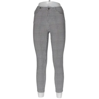 Pants (Black, Gray) from Miss Anna Cotton, Polyester