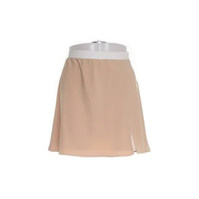 Kjol (Beige) från Glitzy Polyester, Elastan