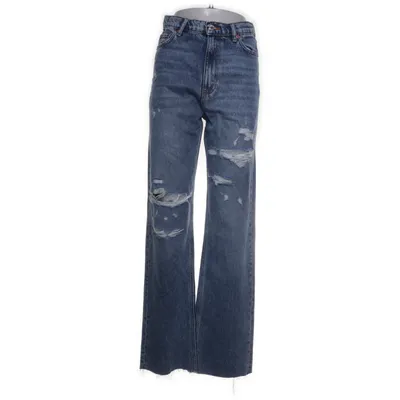 Jeans (Blå) från Zara Bomull, Lyocell