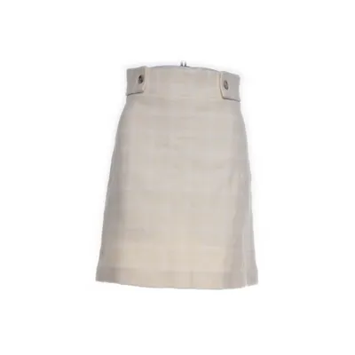 Nederdel (Beige, Hvid) fra Boss Bomuld, Elastan, Polyamid, Polyester, Viscose, Uld