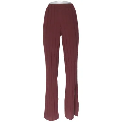 Pantalon patte d'éléphant (Violet) de ESPRIT Coton, Élasthane