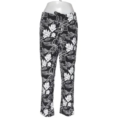 Pyjama broek (Zwart, Wit) van Queentex Katoen